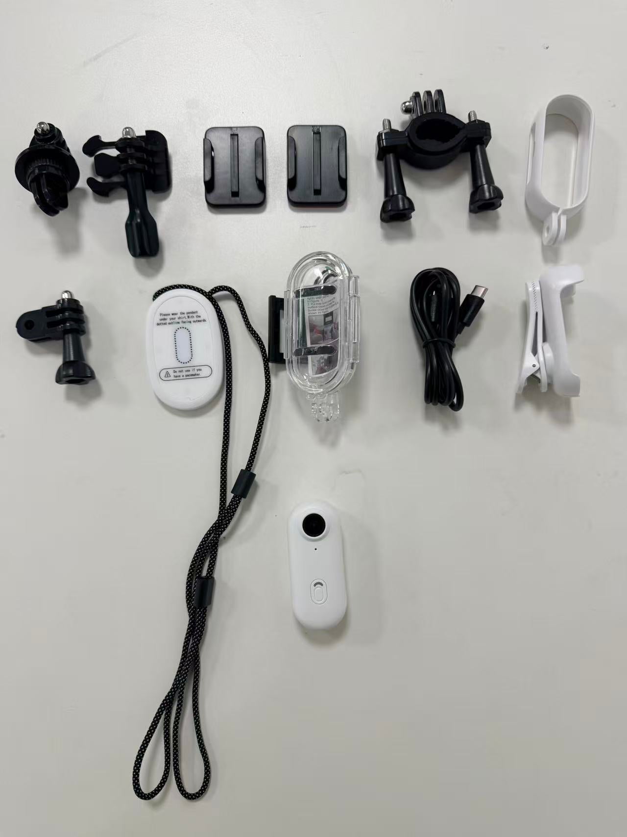 VantCam 4K Thumb Sports Camera  — Complete Kit (9 Accessories Included)